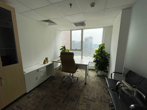 大望路CBD万达广场精装办公室出租，正对电梯，带家具，适合化妆品企业