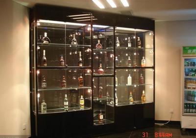 烟酒展柜图片|烟酒展柜样板图|烟酒展柜效果图_广州沈洋家具
